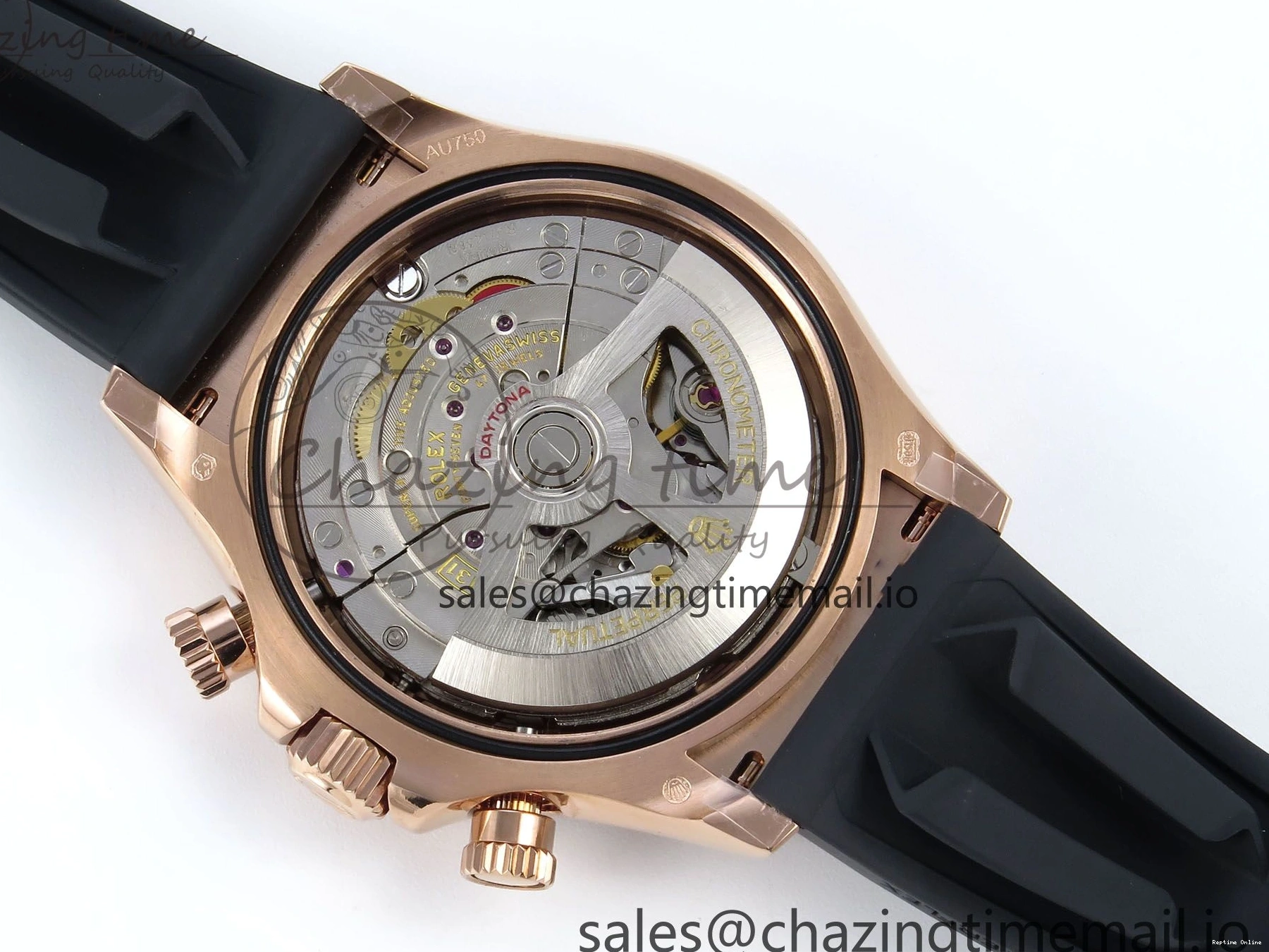 0206 Bold Daytona 126515 QF 1:1 Best Edition Black RG Dial on Oysterflex Strap SH4131 V 702